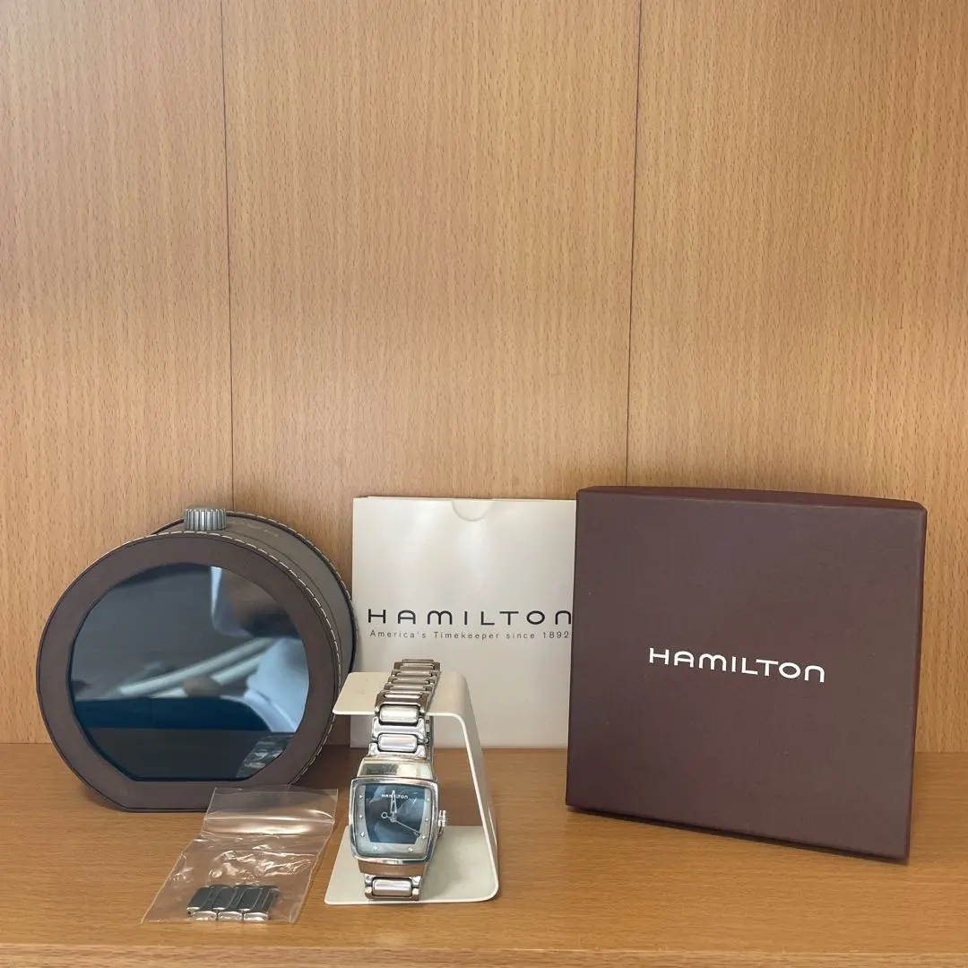 超希少 稼働品 極美品 ハミルトン クオーツ エベレスト シルバー ケース付き 2025年最新】ハミルトンエベレストの人気アイテム - メルカリ