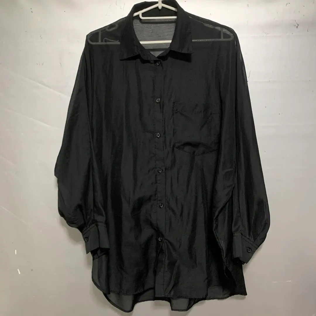 Thumbnail of INGNI Sheer Shirt Blouse, Black