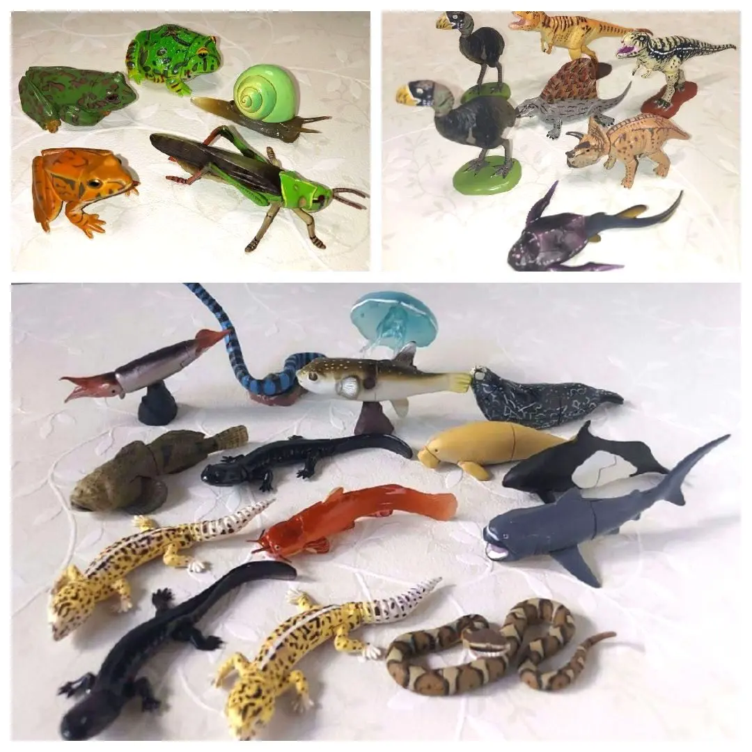 Thumbnail of Choco Egg Japanese Animals Collection: Insects, Dinosaurs, Ancient Creatures, etc. Kaiyodo, 27 figures