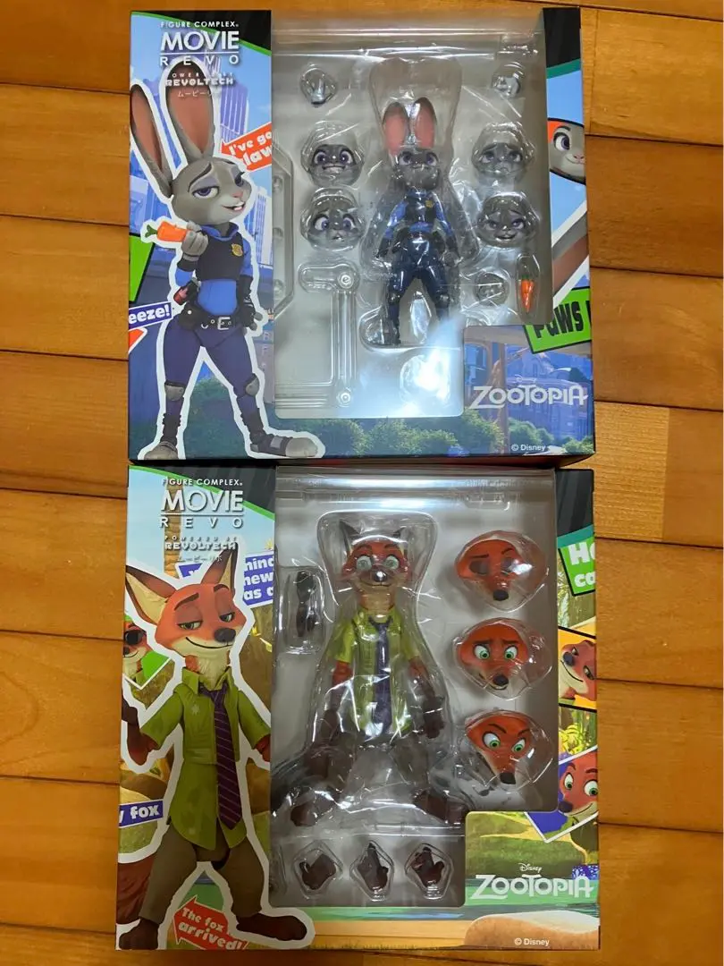 未開封　リボルテック　ニック・ワイルド Amazon.co.jp: figure complex ムービー・リボ Nick Wilde