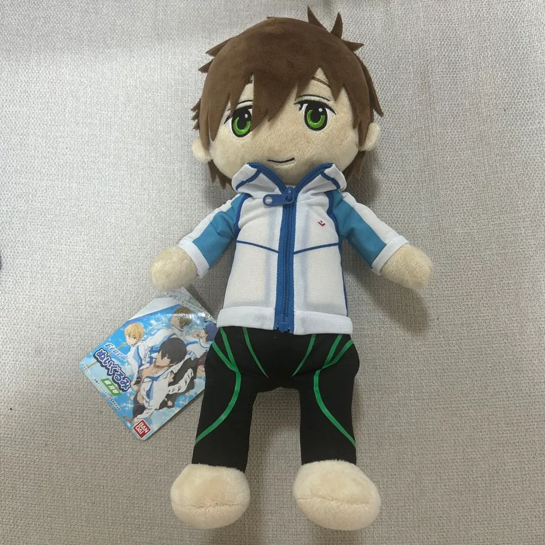 Free! 橘真琴　アメぬい ぬいぐるみ アメリカ限定 おすわり Amazon.co.jp: Free! ぬいぐるみ ぶすぬい 七瀬遙 松岡凛 橘真琴