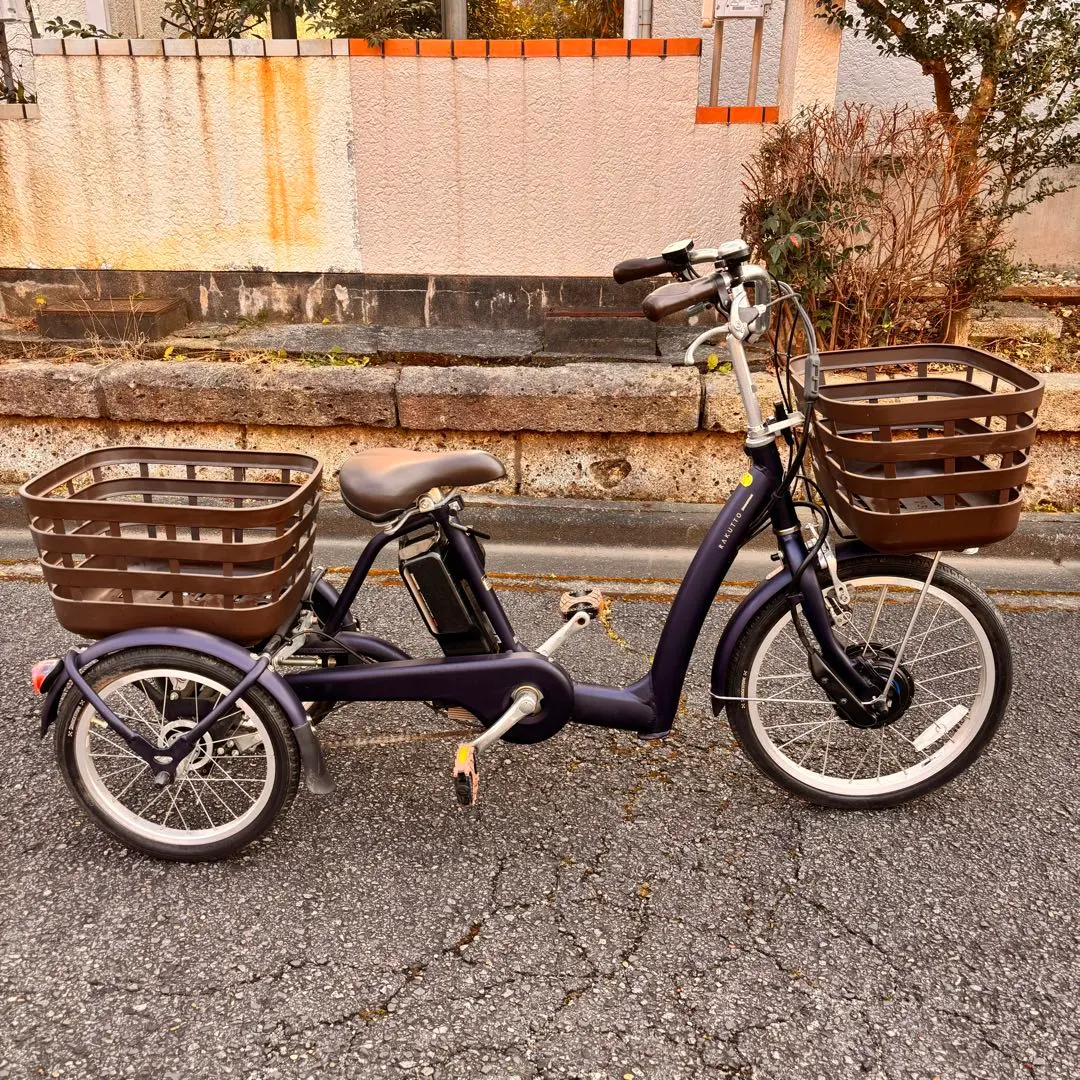 配送可★直接引渡可★カスタム【フロンティアラクットワゴン】電動アシスト三輪自転車 ラクットワゴン - Bridgestone Cycle Online Store