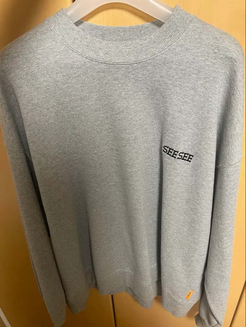 SEE SEE SEESEE スウェット スナップボタン XXL SEE SEE SEESEE スウェット スナップボタン XXL - メルカリ