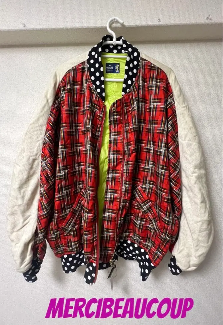 メルシーボクー　mercibeaucoup ドット　ジャンパー　used メルシーボクー mercibeaucoup ドット ジャンパー used