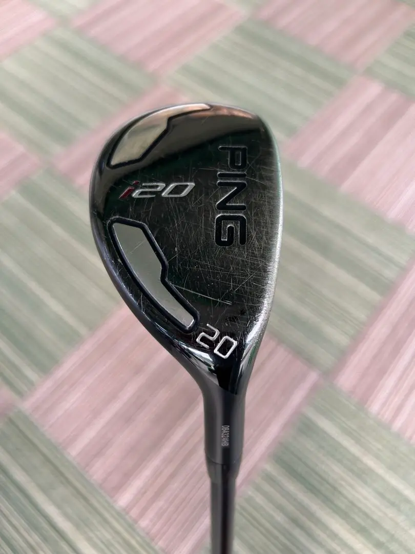 PING i20 UW 単品 PING i20 名器アイアンセット 7本、U〜5番 金ドット ゴールド