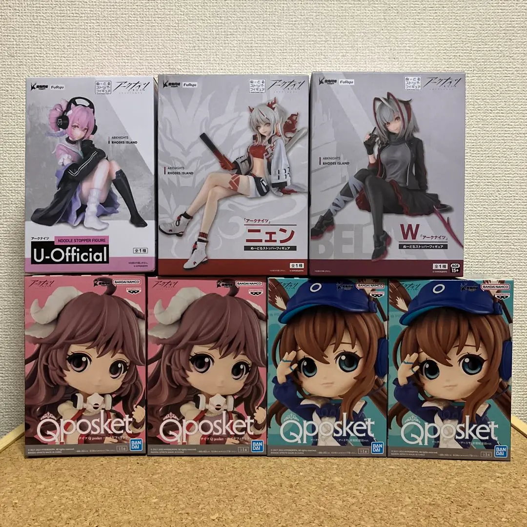 アークナイツ 7品＊ ぬーどるストッパー W ニェン アーミヤ　他 Amazon | アークナイツ ぬーどるストッパー フィギュア ニェン