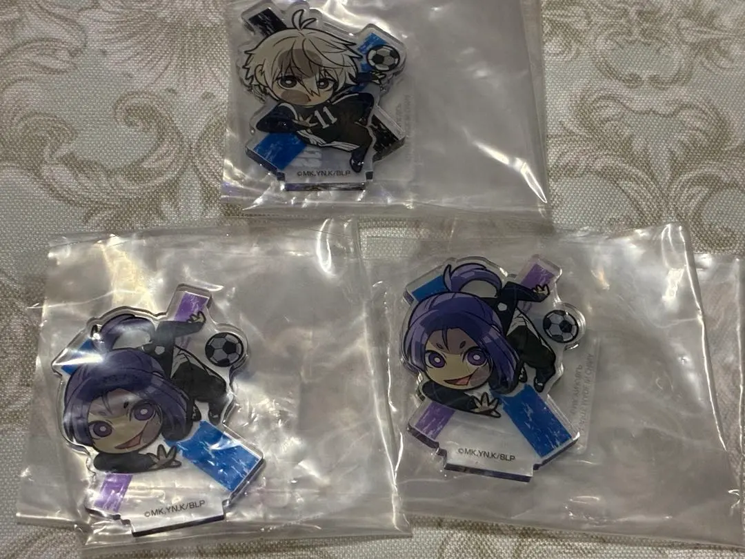 藍色監獄 扭蛋 壓克力立牌 御影玲王 凪誠士郎 的縮圖