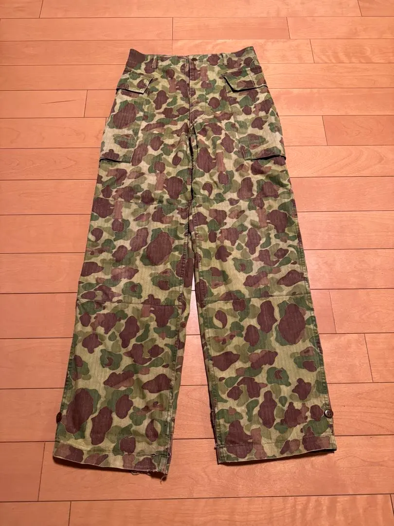 40s 実物 M-42 ダックハンターカモ オールインワン HTB 美品 40s 実物 M-42 ダックハンターカモ オールインワン HTB 美品