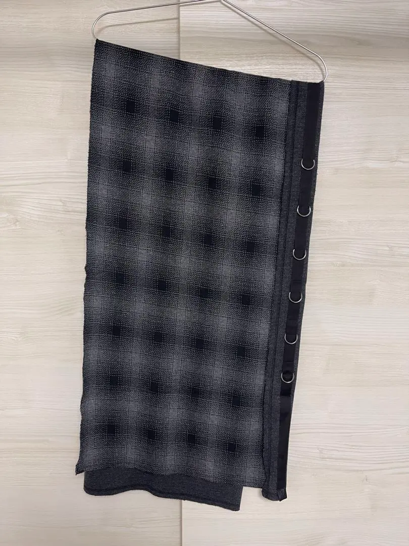 kiryuyrik キリュウキリュウ ヒップハングマフラー kiryuyrik - 72Saxony Hip Hung Muffler / サキソニーウール