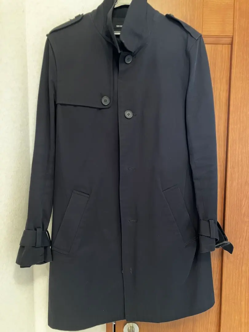 Thumbnail of nano universe trench coat, navy