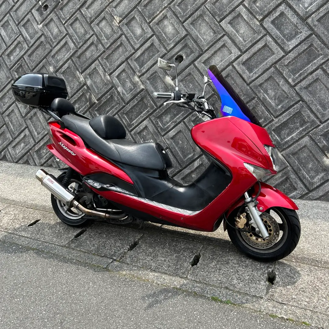 希少 マジェスティ125 FI Wirus Win ジライアチョップフェイス 希少 マジェスティ125 FI Wirus Win ジライアチョップフェイス