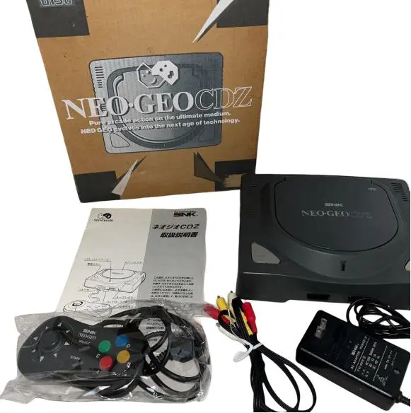 NEOGEO - 【NEO GEO】ネオジオCDZ／本体＋コントローラー＋ソフト3本 NEOGEO - 【NEO GEO】ネオジオCDZ／本体＋コントローラー＋