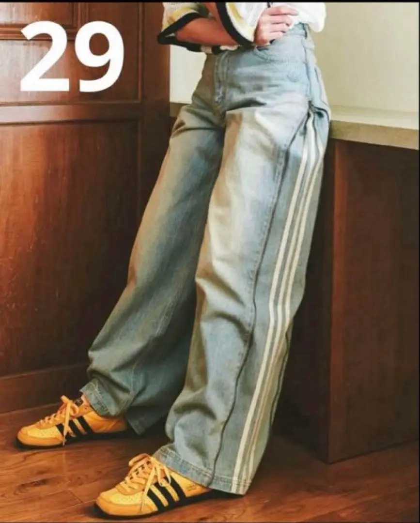31国内正規品adidas新品ADILENIUM3ジップウォッシュドデニムパンツ adidas｜【公式】アディダス adidas Adilenium シーズン 3