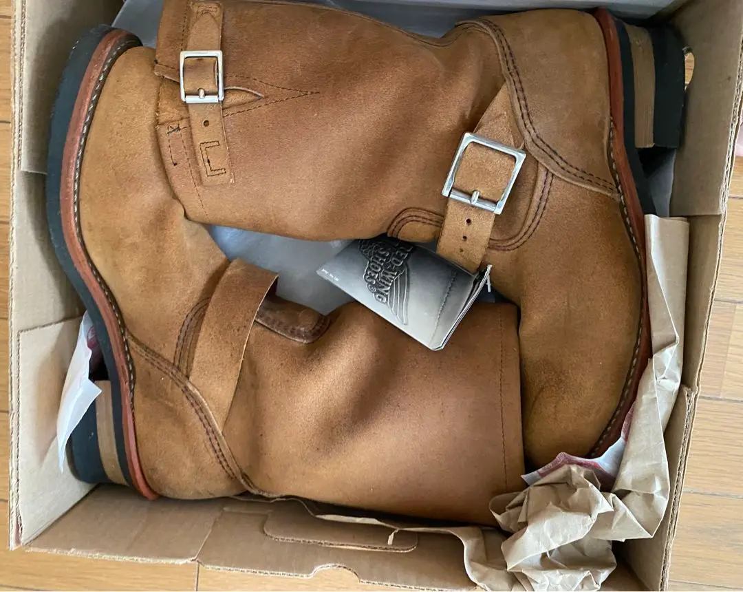 レッドウィング　8178 RED WING ENGINEER 8178(5(23.0cm) BEIGE): Red Wing Shoes