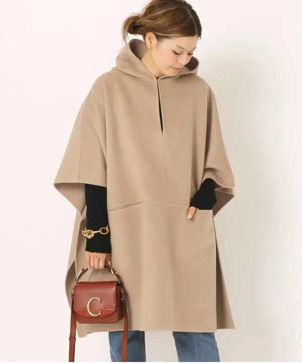 美品❣️定価61600円 ドゥーズィエムクラス victorian ポンチョ ドゥーズィエムクラスvictorian ポンチョ（Deuxiem Classe