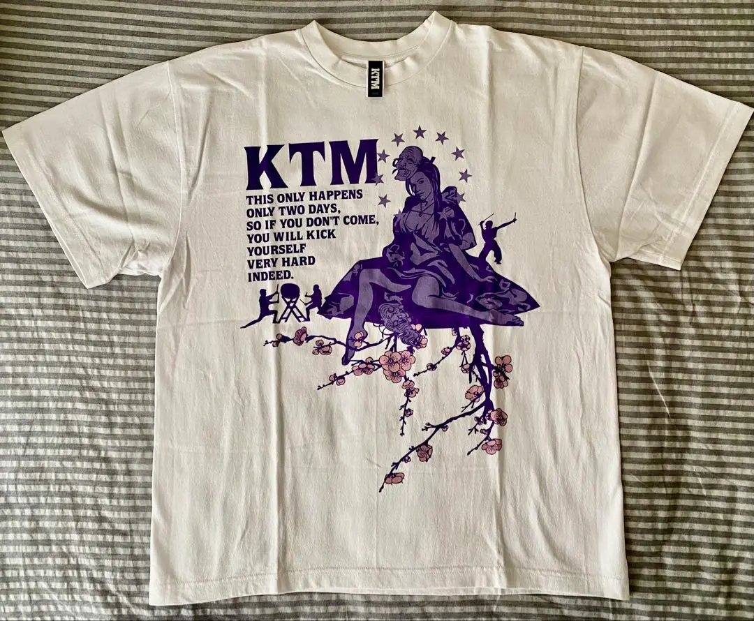 レア品 未開封 ケツメイシ Tシャツ スタッフ限定 XL ktm 2005年