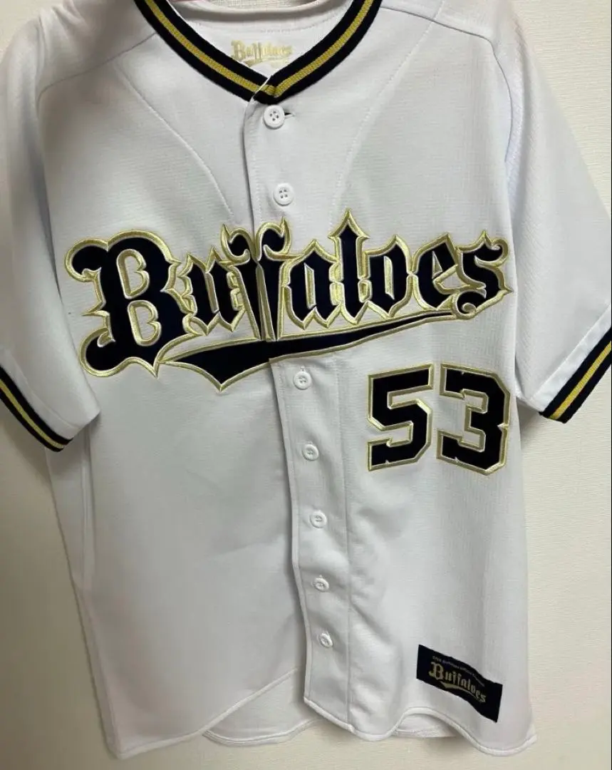オリックス・バファローズ 宜保翔　ビジターユニフォーム　Lサイズ オリックスバファローズ 宜保翔 ユニフォームLサイズ