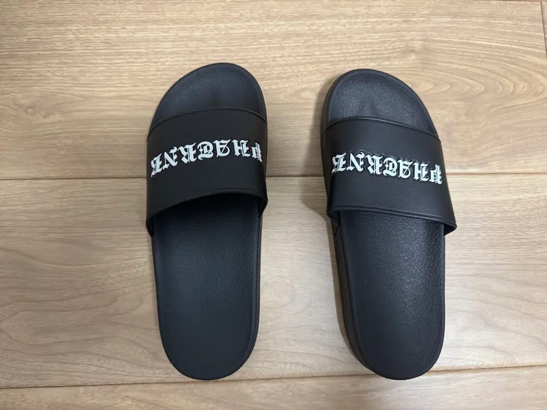 phatrnkブラック サンダル　27.0 BASIC LOGO SLIDE SANDAL | PHATRNK OFFICIAL ONLINE STORE