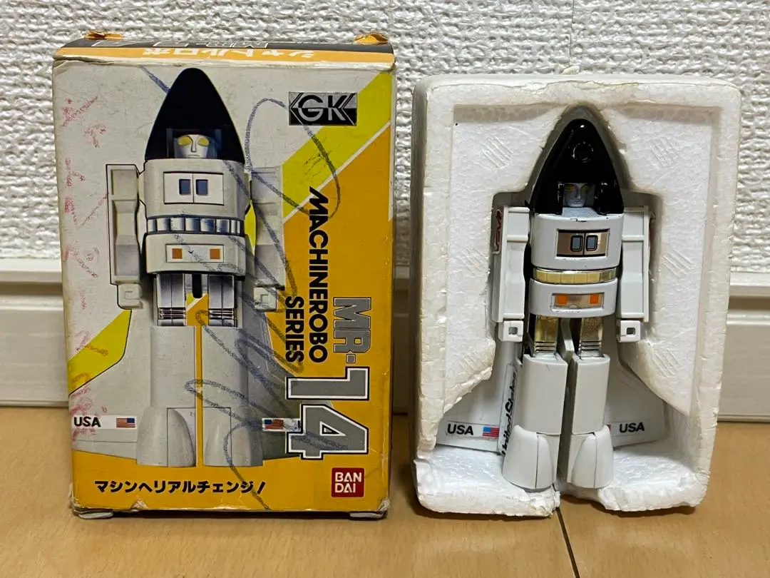 バンダイ マシンロボ600(後期/クロノスの大逆襲箱) イーグルロボ MRJ-7 バンダイ マシンロボ600(後期/クロノスの大逆襲箱) イーグルロボ