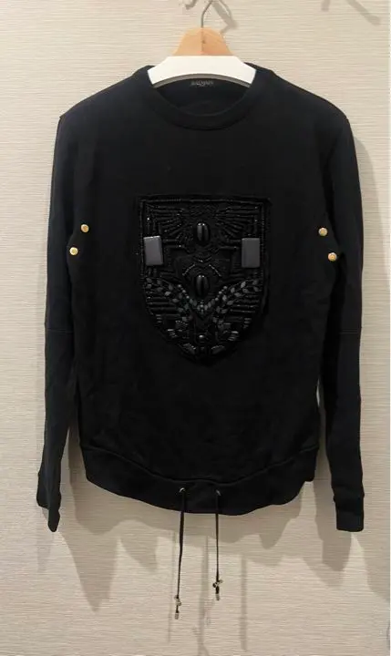 美品✨ BALMAIN 長袖カットソー ロゴ ブラック サイズL 楽天市場】バルマン BALMAIN メンズ トップス Tシャツ ロンT