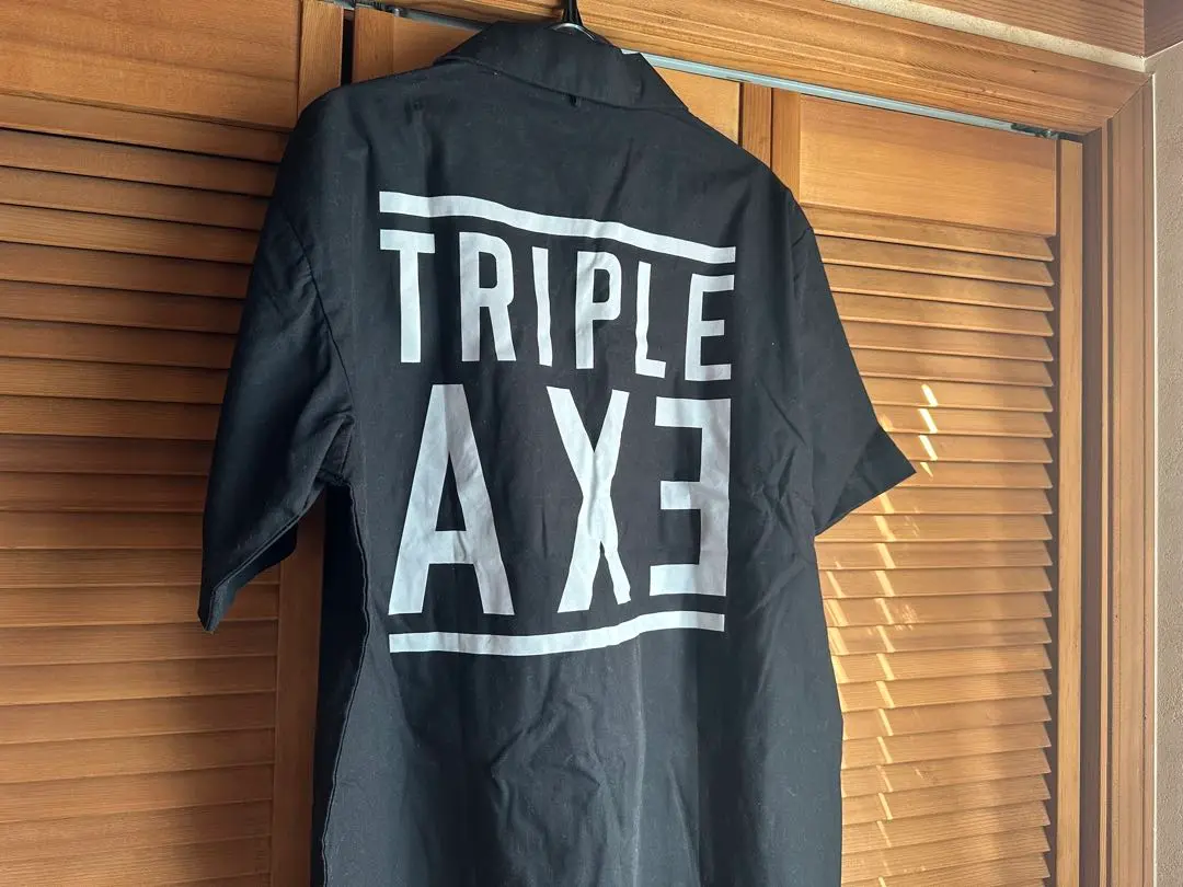 triple axe トリプルアックス XL オープンカラーシャツ【新品未