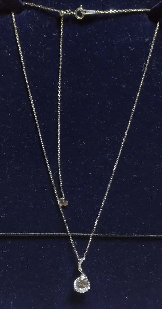 試着のみ　QVC プラスアスター　ネックレス　CZ シルバー925 シルバー925フラワーネックレス | ファッション通販サイト NUGU
