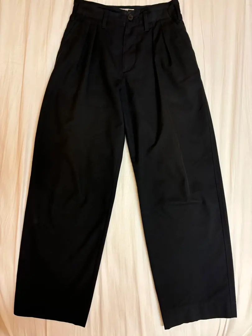 パンツ SUPER FINE WOOL COTTON TWILL SLACKS AURALEE / オーラリー | SUPER FINE WOOL COTTON TWILL SLACKS
