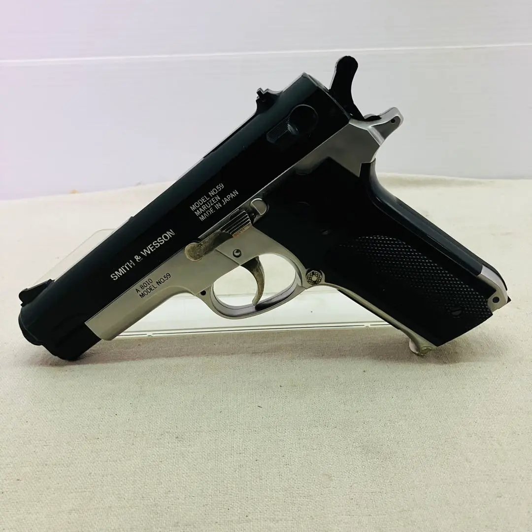 大巾値下げエアガン　ガスブローバック　SMITH&WESSON M59 元箱付き 大巾値下げエアガン ガスブローバック SMITH&WESSON M59 元箱