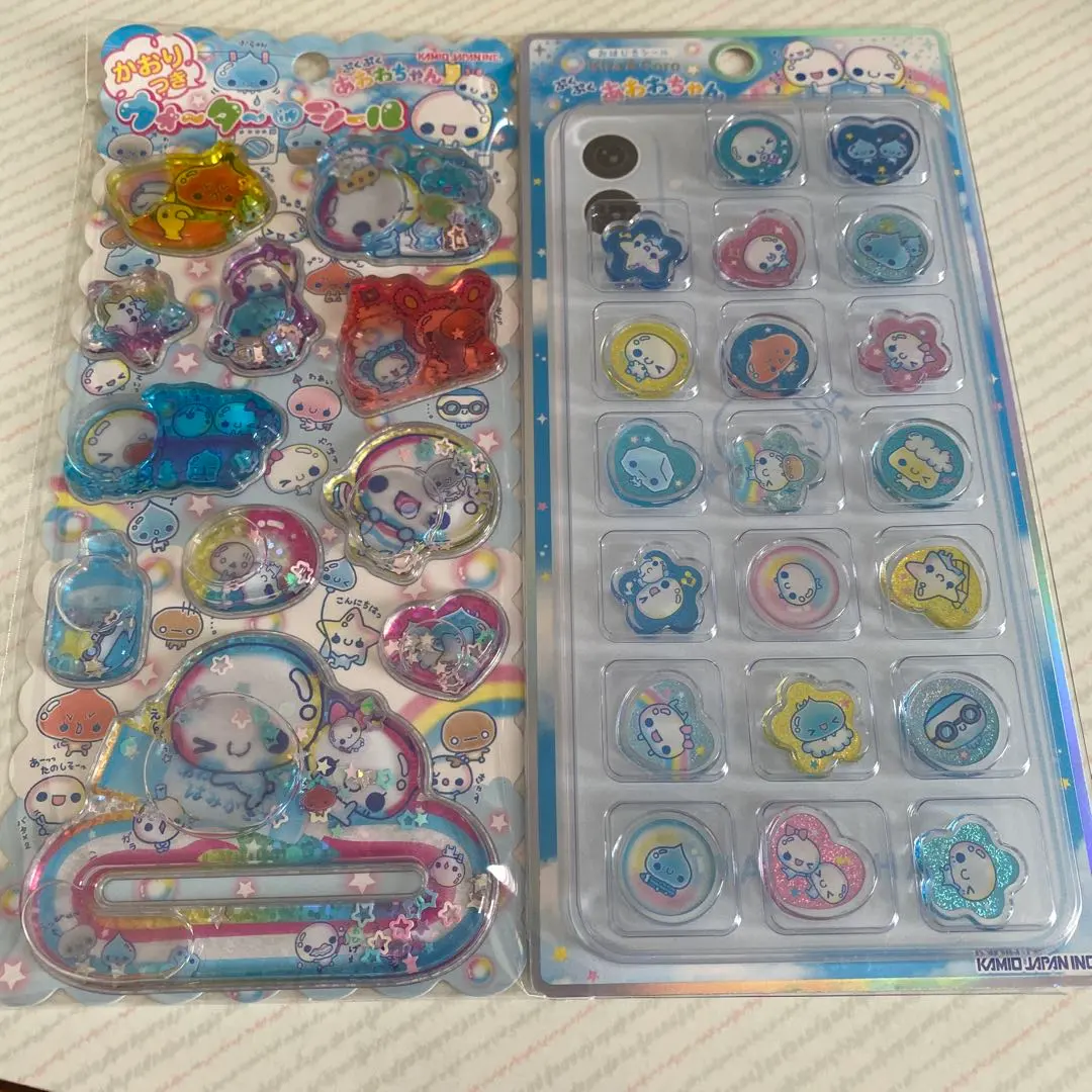 噗咕噗咕泡泡醬 水貼紙 彈珠貼紙 的縮圖