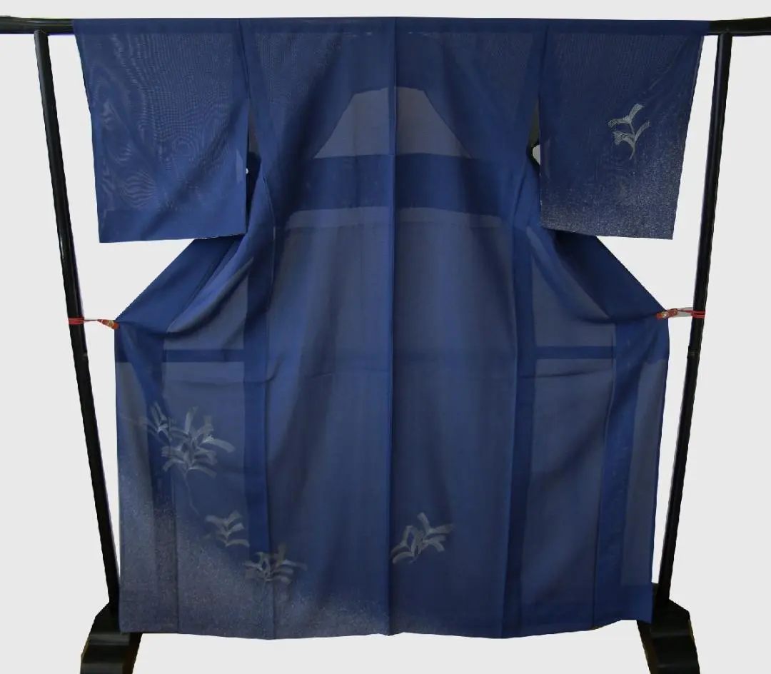 Thumbnail of Summer item, beautiful condition,裄66.3cm, Komé-ro (silk gauze) formal kimono with attached lining, Hs555