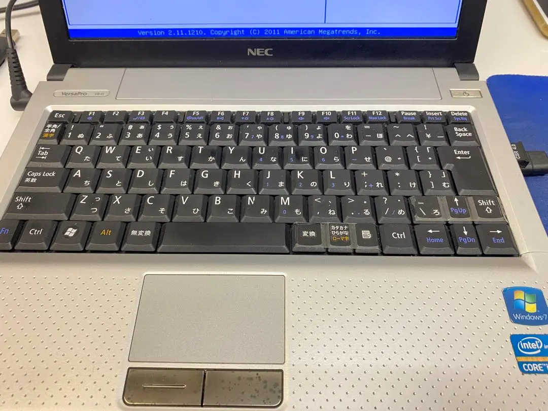 【ビジネスノート】【迷ったらコレ！】 NEC VersaPro VK17H 第2世代 Core i7 2637M/1.70GHz 4GB 新品HDD2TB Windows10 64bit WPSOffice 12.1インチ WXGA 無線LAN 中古パソコン ノートパソコン モバイルノート PC Notebook 【中古】 ビジネスノート】【迷ったらコレ！】 NEC VersaPro VK17H 第2