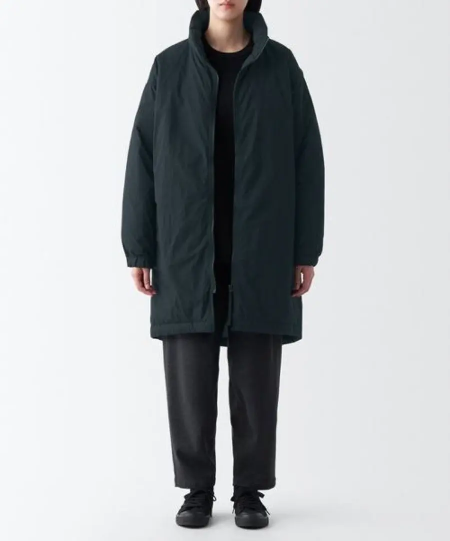 2025 【新品】無印MUJI Labo完売ダウンロング　L,黒　ムジラボ無印 無印良品」のMUJI Labo（ムジラボ）って知ってる？ セットアップ