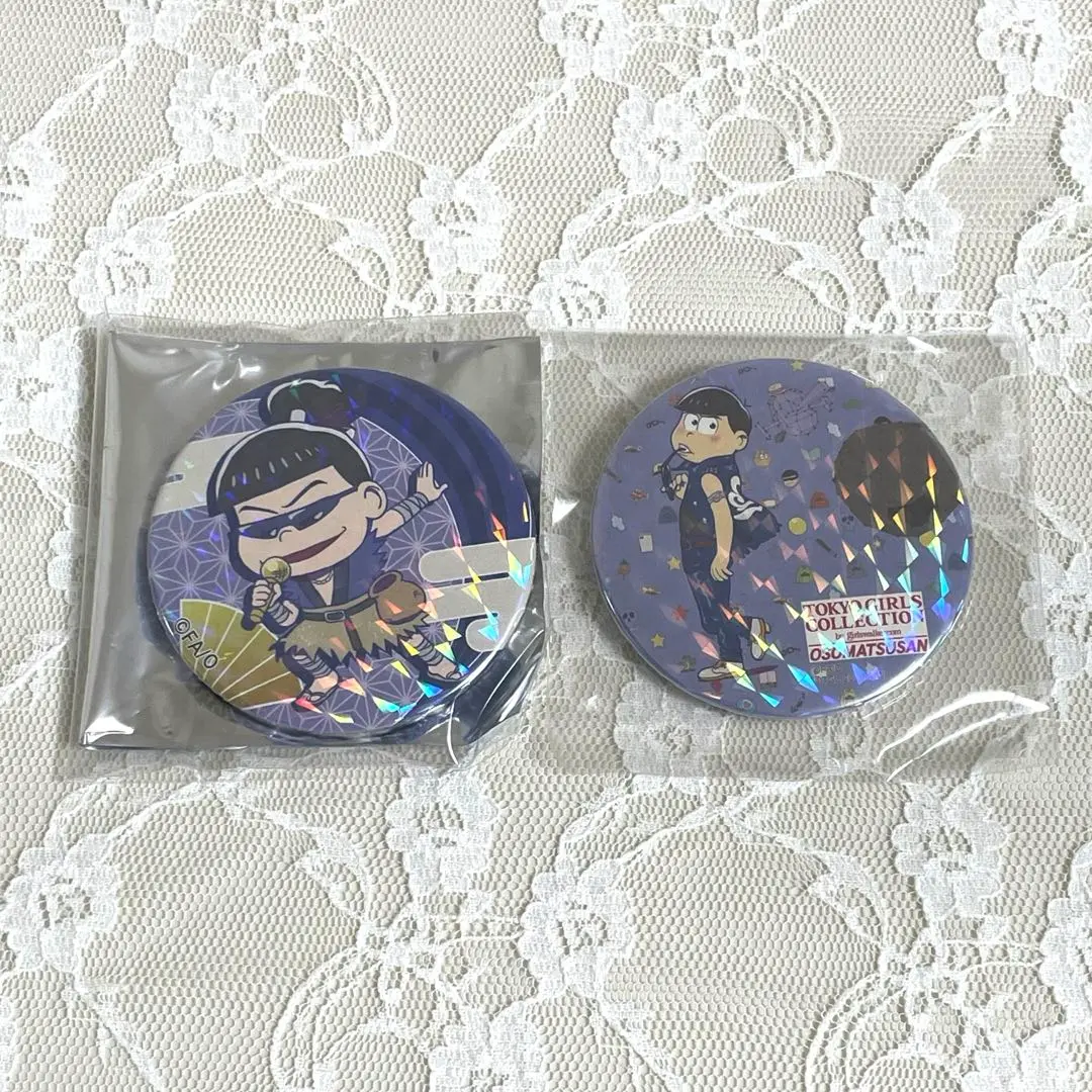 超激レア TGC 2017 おそ松さん おそ松 缶バッジ　缶バッチ おそ松さん」×「東京ガールズコレクション」コラボ缶バッジ