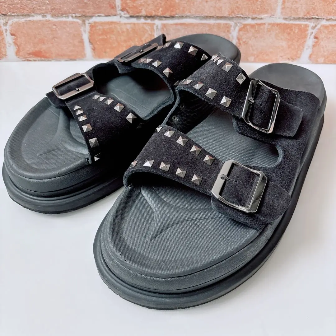 【WH】Studs Platform Sandals スタッズ　サンダル　干場 DRESSTERIOR（ドレステリア）の「◇【WH 干場義雅氏別注