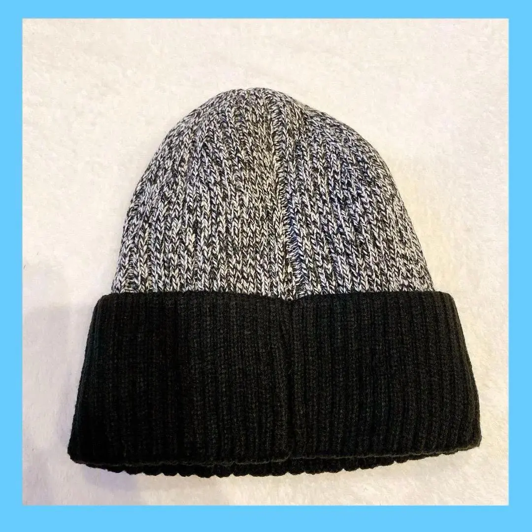 Thumbnail of Beanie Winter Warm Knit Hat Cap Unisex Wool Yarn Warm Black