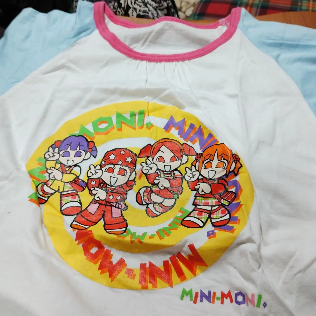 激レア　希少　ミニモニ　洋服　ベースボール　野球服　ミニモちゃん　フリーサイズ 激レア 希少 ミニモニ 洋服 ベースボール 野球服 ミニモちゃん