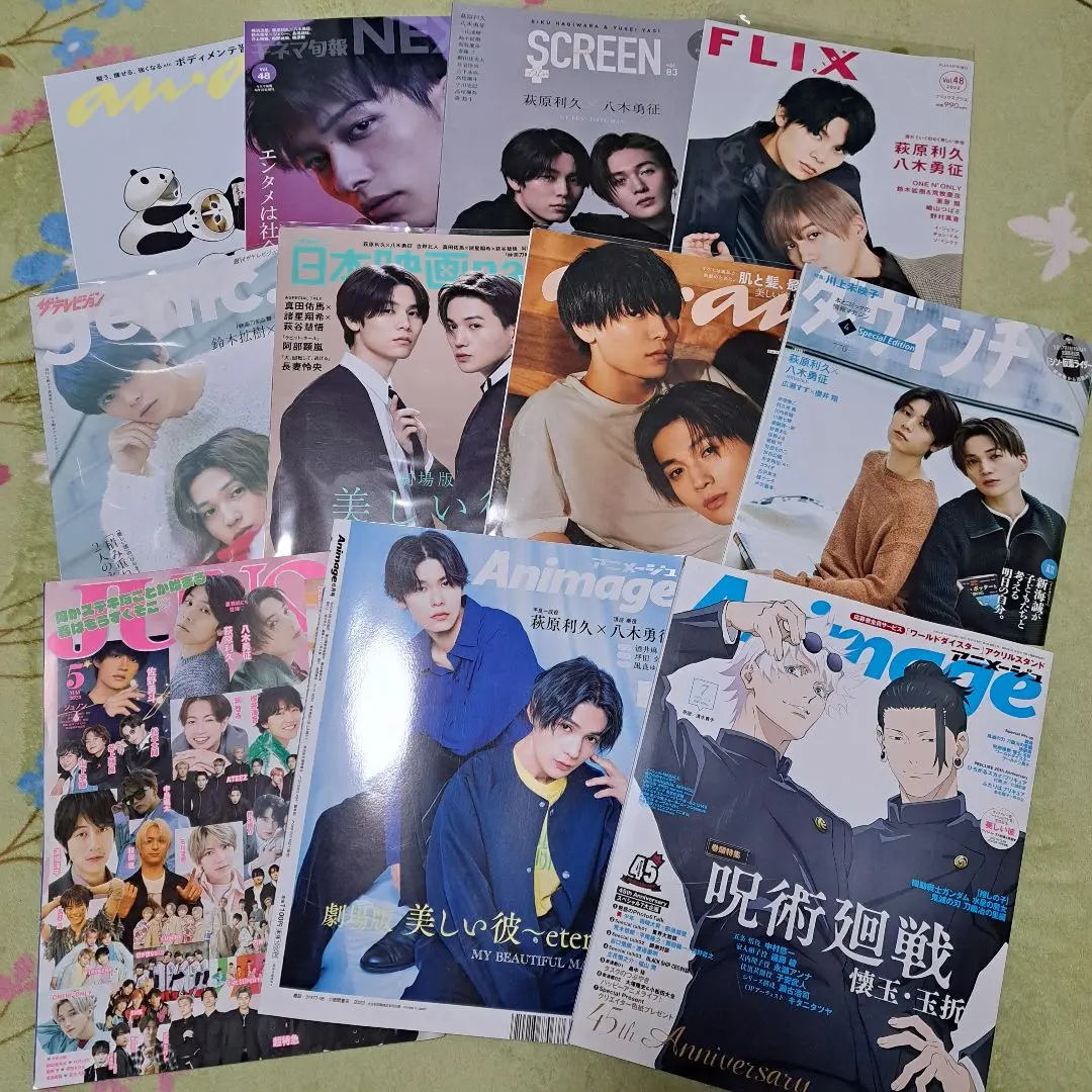 美しい彼 八木勇征 萩原利久 雑誌 ザテレビジョン genic. まとめ売り 美しい彼 八木勇征 萩原利久 雑誌 ザテレビジョン genic. まとめ売り