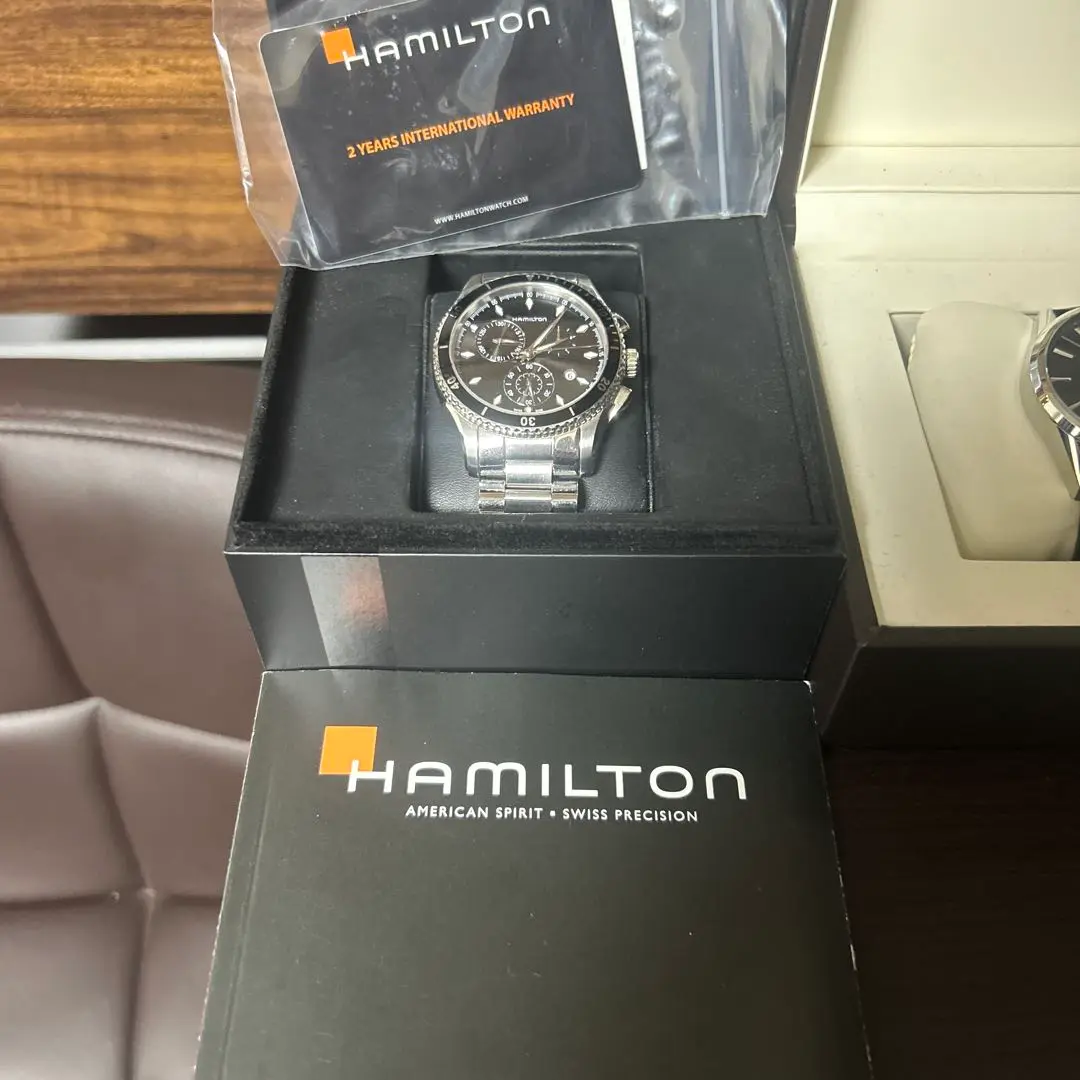 【美品】ハミルトン ジャズマスター クォーツ【H375120】【稼働品】メンズ HAMILTON(ハミルトン) / H375120/ジャズマスター/シービュー