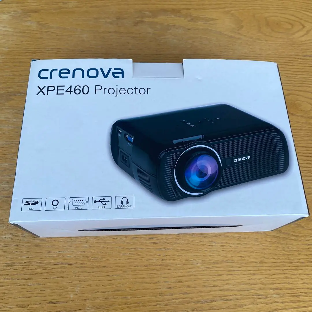 Review Crenova XPE650 video home projector