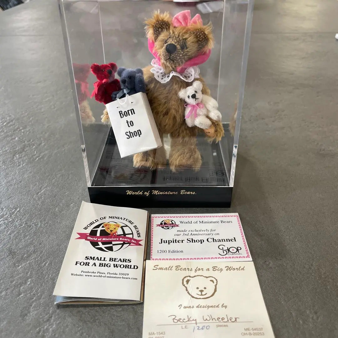 テディベア ワールドオブミニチュアベアーズ born to shop World of Miniature Bears】 フェアリーハピネス 世界限定2000体