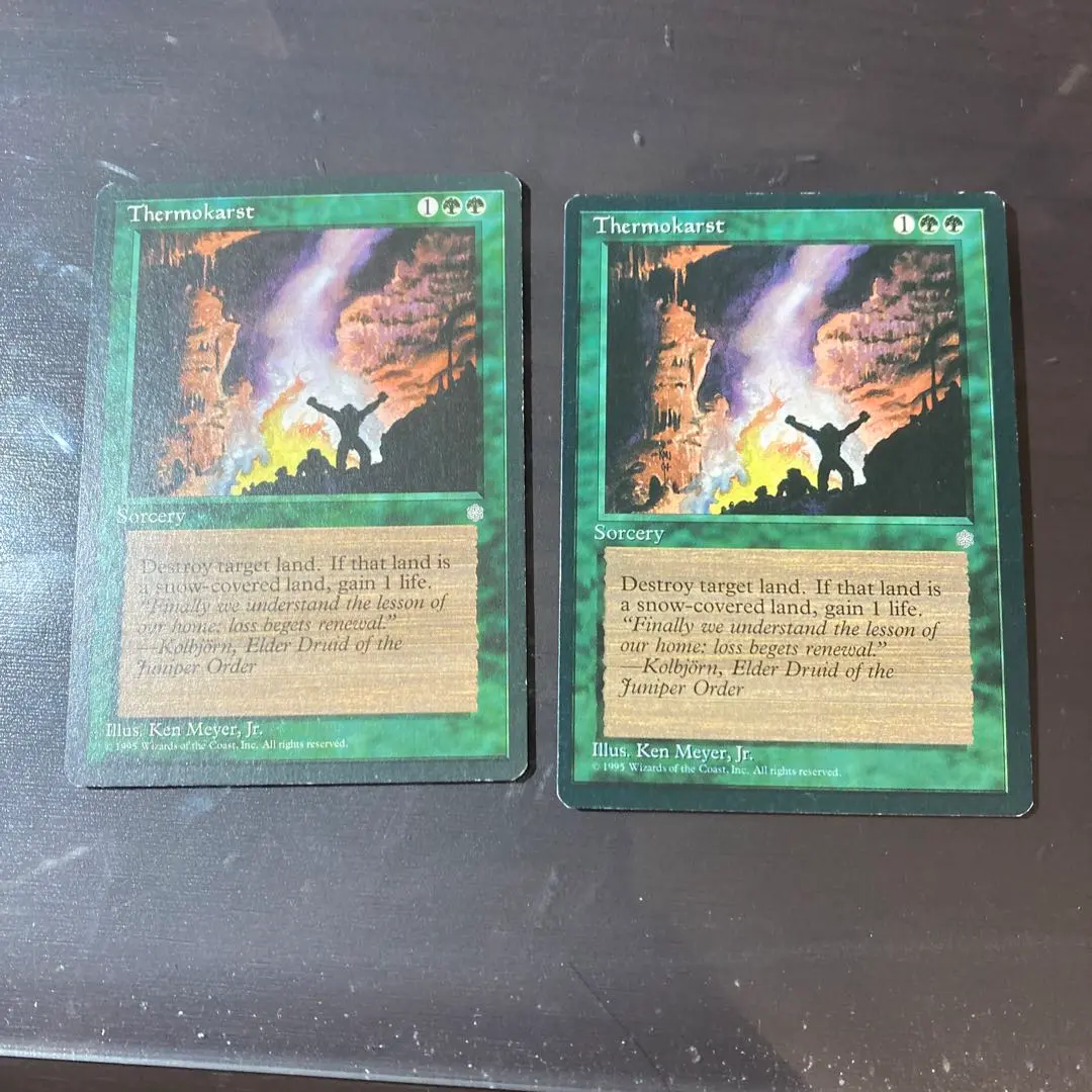 MTG Thermokarst 英語　4枚　パウパー MTG Thermokarst 英語4枚パウパー