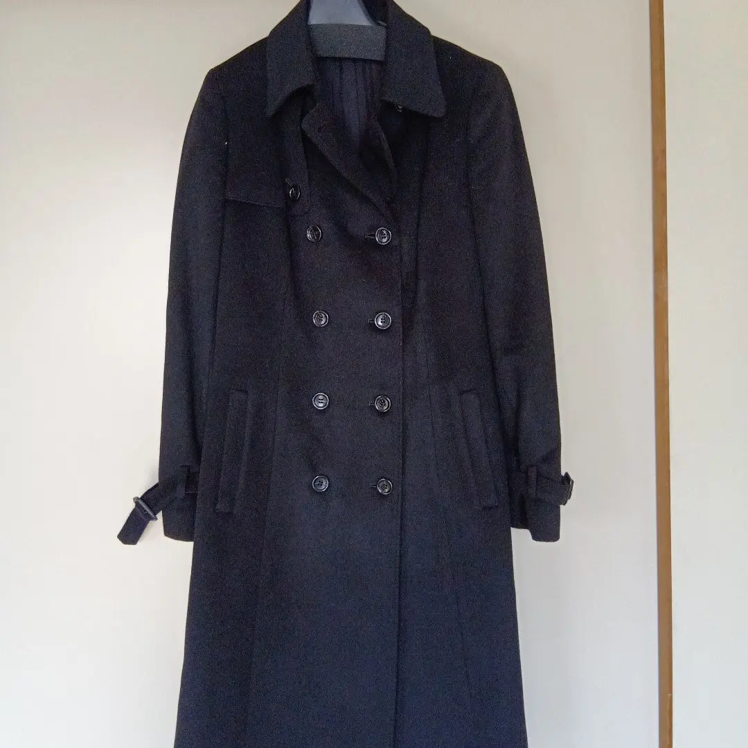 Thumbnail of ANAYI Cashmere Blend Wool Trench Coat - Suitable for Mourning Attire