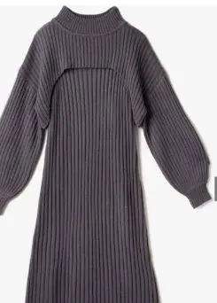 Thumbnail of GRL Knit Dress 2-Piece Set mb1444