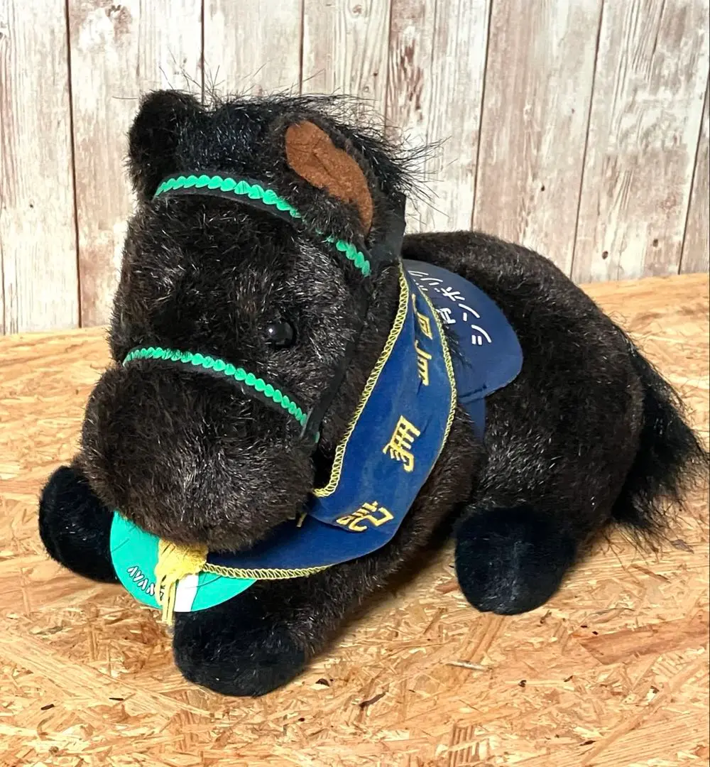 希少 競馬ぬいぐるみ AVANTI シンボリクリスエス AVANTI製 シンボリクリスエス 競馬ぬいぐるみキーホルダー 5S