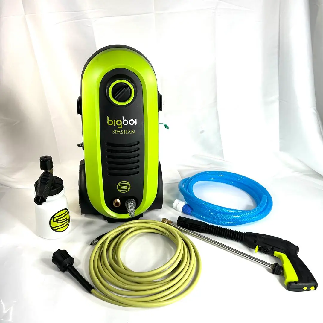 【訳あり】スパシャン SPASHAN bigboi 高圧洗浄機 ジェットキャノン bigboi ジェットキャノン 高圧洗浄機 8mホースとフォームガン