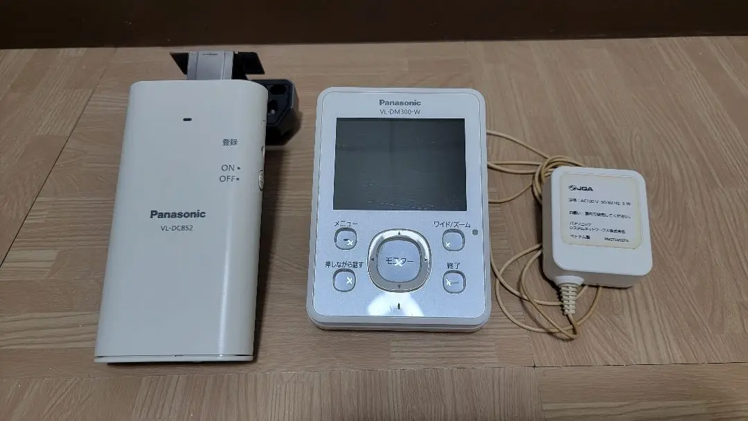 Panasonic VL-DM300-W ワイヤレスドアカメラ 概要 ワイヤレスドアモニター VL-DM300 | インターホン・テレビ