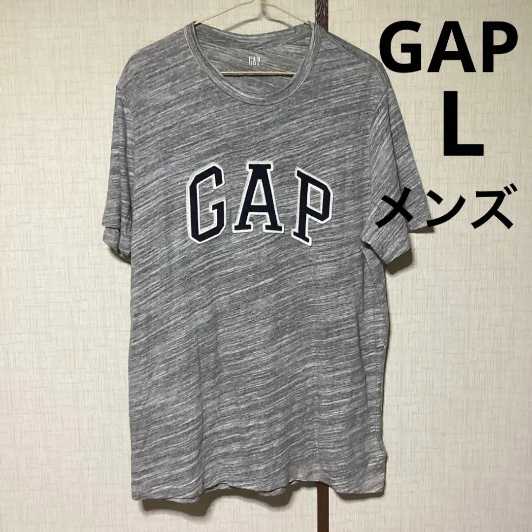 Thumbnail of Price reduced: ¥2555 → ¥2444 GAP Logo Embroidered T-shirt, L, Men's