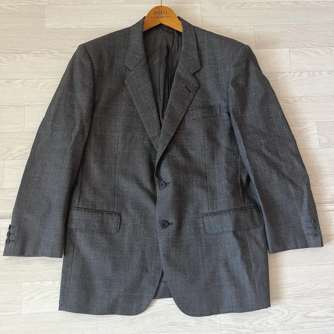 Ermenegildo Zegna 格紋西裝外套 帶有姓名 的縮圖