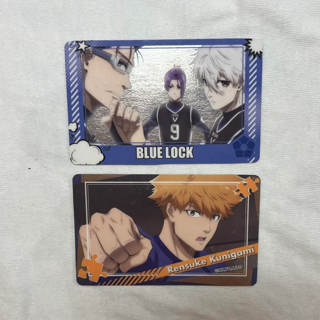 Thumbnail of Blue Lock cards, 2 types