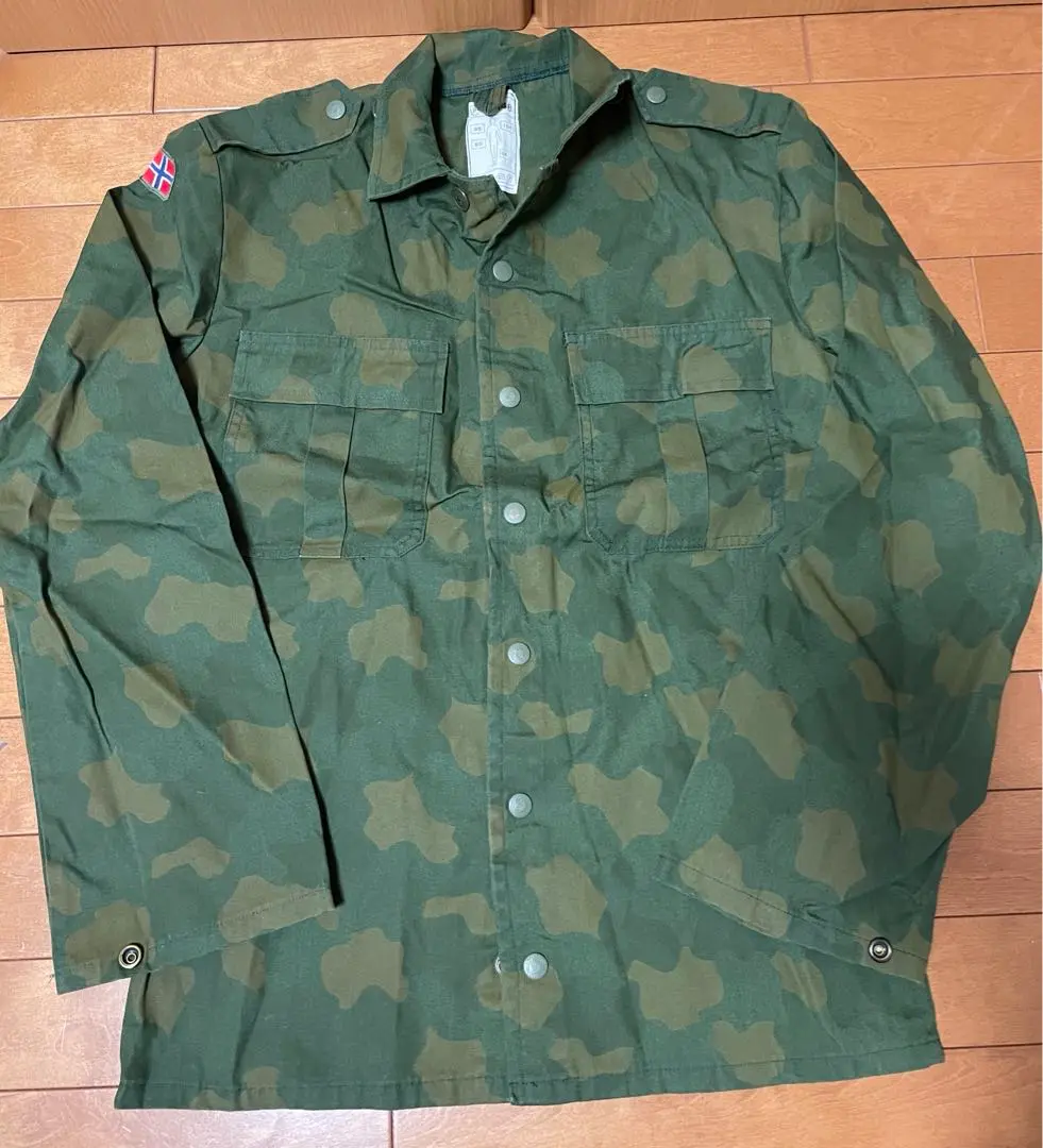 実物　ノルウェー陸軍　M75迷彩スモック（M85・フィールドジャケット）サバゲー 楽天市場】実物 USED イギリス軍 M-85 コンバット スモック
